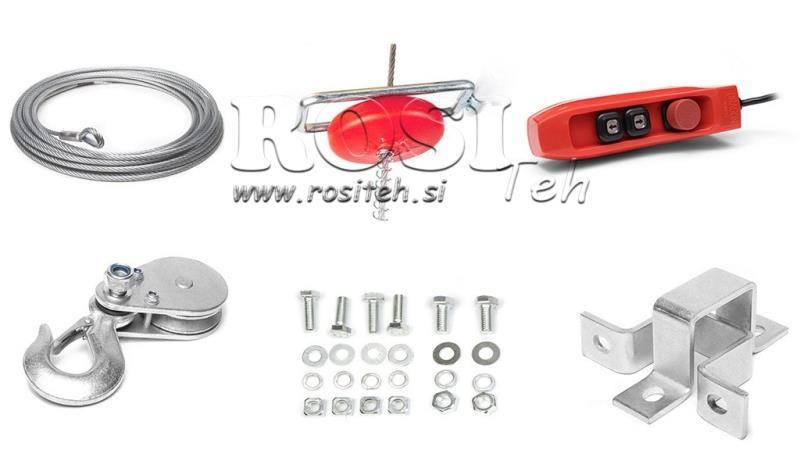 230 V ELEKTRISCHER WINSCH DWI 300/600 kg