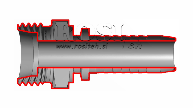 HIDRAULISCHER ANSCHLUß CEL 6 L MÄNLICH DN6-M12x1,5