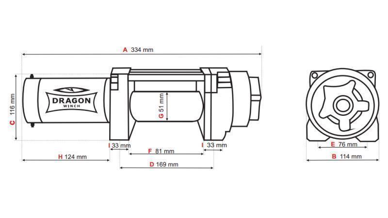 12 V ELEKTRISCHER WINSCH DWH 3500 HD - 1588 kg